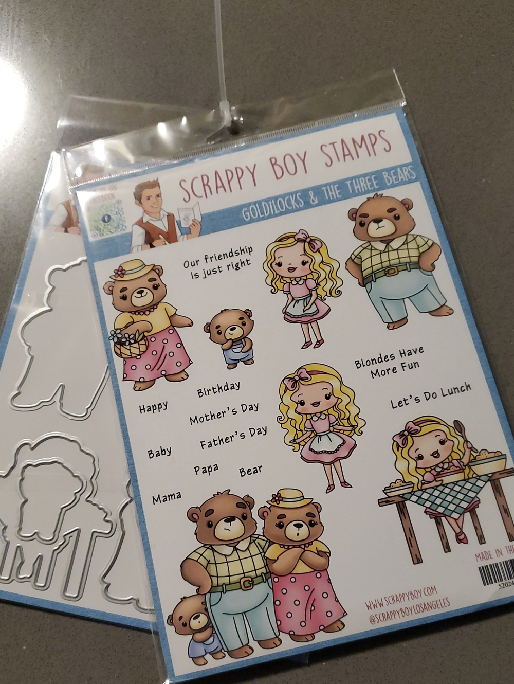 Scrappy Boy Stamps
